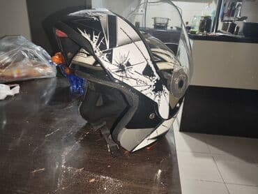 Мотошлем, Б/у, Самовывоз at lalafo.kg Мотошлем, Б/у, Самовывоз