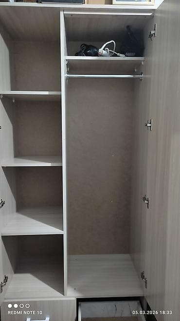 Купе шкафтар: Шифоньерлер, кийидер үчүн шкафтар, Түз, ЛДСП lalafo.kg да — 2 Купе шкафтар: Шифоньерлер, кийидер үчүн шкафтар, Түз, ЛДСП — 2