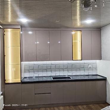 Мебель на заказ, Кухня, Кухонный гарнитур at lalafo.kg Мебель на заказ, Кухня, Кухонный гарнитур