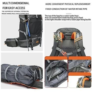 Ысык-Көлдө кемпинг: Туристический рюкзак Royal Mountain 48 л Использовался всего 2 раза ✅ lalafo.kg да — 2 Ысык-Көлдө кемпинг: Туристический рюкзак Royal Mountain 48 л Использовался всего 2 раза ✅ — 2