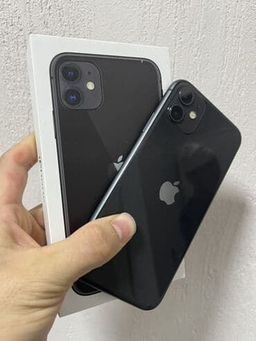 IPhone 11, Б/у, 128 ГБ, Черный, Коробка, 100 % at lalafo.kg IPhone 11, Б/у, 128 ГБ, Черный, Коробка, 100 %