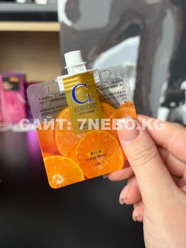 Съедобная смазка для куни и минета Cooklife со вкусом апельсина - 15 at lalafo.kg Съедобная смазка для куни и минета Cooklife со вкусом апельсина - 15