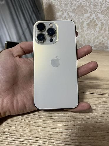 IPhone 13 Pro, Б/у, 256 ГБ, Золотой, 83 % at lalafo.kg IPhone 13 Pro, Б/у, 256 ГБ, Золотой, 83 %