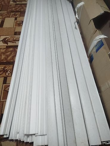 Вагонка: ПВХ панели/вагонка белого цвета - Материал: пластик (ПВХ) - lalafo.kg да — 1 Вагонка: ПВХ панели/вагонка белого цвета - Материал: пластик (ПВХ) - — 1