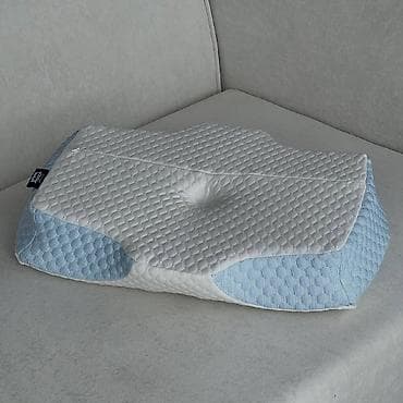 Ортопедическая подушка с эффектом памяти для сна на спине и боку at lalafo.kg Ортопедическая подушка с эффектом памяти для сна на спине и боку