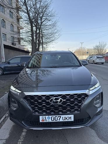 Hyundai Santa Fe: 2019 г., 2 л, Автомат, Дизель, Кроссовер at lalafo.kg Hyundai Santa Fe: 2019 г., 2 л, Автомат, Дизель, Кроссовер