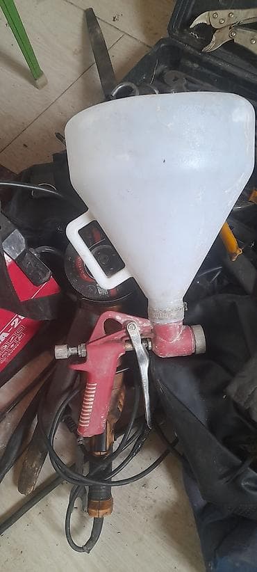 Пневматический краскопульт, Б/у, В наличии at lalafo.kg Пневматический краскопульт, Б/у, В наличии