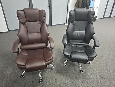 Офис эмереги: Офис креслолор, Дөңгөлөктүү, түсү - Кара, Экокожа lalafo.kg да — 1 Офис эмереги: Офис креслолор, Дөңгөлөктүү, түсү - Кара, Экокожа — 1