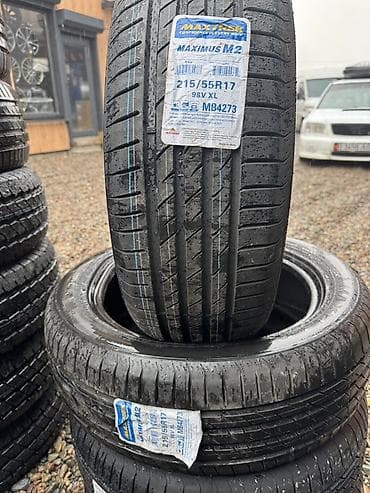 Шиналар 215 / 55 / R 17, Жай, Жеңил унаалар, Кытай, Maxtrek lalafo.kg да — 2 Шиналар 215 / 55 / R 17, Жай, Жеңил унаалар, Кытай, Maxtrek — 2