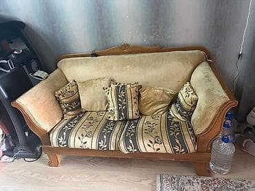 Прямой диван, Б/у at lalafo.kg Прямой диван, Б/у