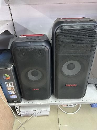 Акустическая система LG XBOOM — пара мощных напольных колонок для at lalafo.kg Акустическая система LG XBOOM — пара мощных напольных колонок для