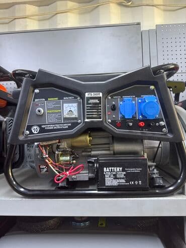 Бензиновый генератор УГБ‑3900E Основные характеристики: - Напряжение at lalafo.kg Бензиновый генератор УГБ‑3900E Основные характеристики: - Напряжение