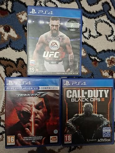 Игры для PlayStation 4 (диски, русские издания): - EA Sports UFC 3 at lalafo.kg Игры для PlayStation 4 (диски, русские издания): - EA Sports UFC 3