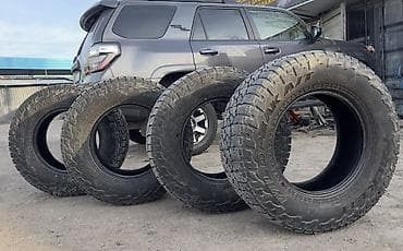 Шины 275 / 75 / R 17, Лето, Б/у, Комплект, Внедорожные (АТ/МТ), США at lalafo.kg Шины 275 / 75 / R 17, Лето, Б/у, Комплект, Внедорожные (АТ/МТ), США