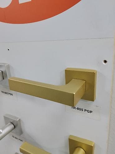Эшиктин туткасылар: Дверная ручка на розетке TR-805 PGP - Тип: нажимная ручка для lalafo.kg да — 3 Эшиктин туткасылар: Дверная ручка на розетке TR-805 PGP - Тип: нажимная ручка для — 3