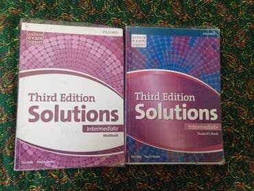 Английский язык Solutions Intermediate есть заметки карандашом at lalafo.kg Английский язык Solutions Intermediate есть заметки карандашом