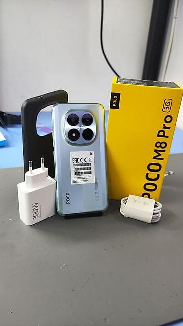 Poco M8 Pro, Б/у, 512 ГБ, цвет - Зеленый at lalafo.kg Poco M8 Pro, Б/у, 512 ГБ, цвет - Зеленый