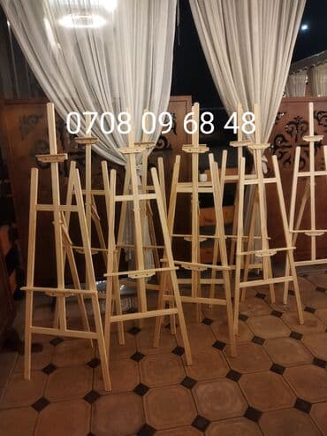 Мольберт
продажа мольбертов
есть все размеры!!! at lalafo.kg Мольберт
продажа мольбертов
есть все размеры!!!