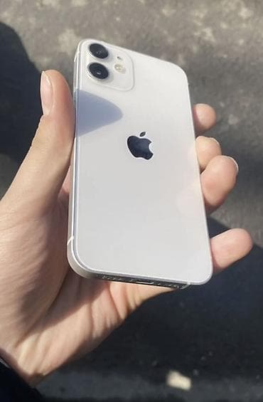 IPhone 12 mini, Б/у, 64 ГБ, Белый, 70 % at lalafo.kg IPhone 12 mini, Б/у, 64 ГБ, Белый, 70 %