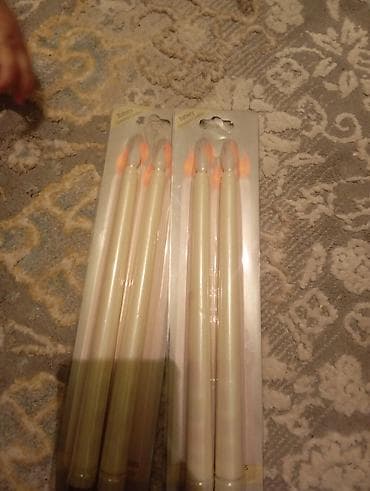 Набор декоративных LED-свечей - Тип: светодиодные свечи с имитацией at lalafo.kg Набор декоративных LED-свечей - Тип: светодиодные свечи с имитацией