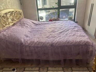 Покрывало для кровати at lalafo.kg Покрывало для кровати