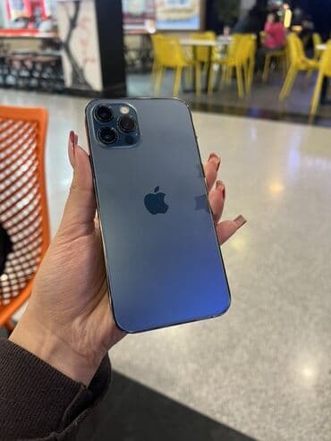 IPhone 12 Pro, Б/у, 256 ГБ, Pacific Blue, 87 % at lalafo.kg IPhone 12 Pro, Б/у, 256 ГБ, Pacific Blue, 87 %