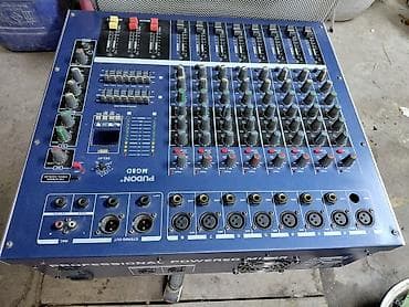 Продаю активный микшер. 2×550Вт. б/у at lalafo.kg Продаю активный микшер. 2×550Вт. б/у