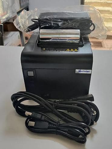 POS-принтер Xprinter Q200H USB + LAN чековый термопринтер 80мм с at lalafo.kg POS-принтер Xprinter Q200H USB + LAN чековый термопринтер 80мм с