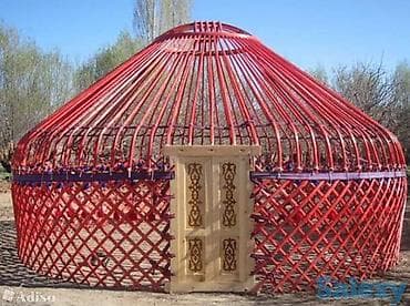 Боз уй Юрта (каркас) - Традиционный разборный каркас юрты из at lalafo.kg Боз уй Юрта (каркас) - Традиционный разборный каркас юрты из