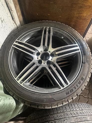Комплект колес на Mercedes-Benz - Литые диски AMG-стиля, 5-лучевые с lalafo.kg да Комплект колес на Mercedes-Benz - Литые диски AMG-стиля, 5-лучевые с