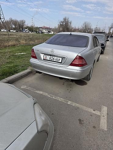 Mercedes-Benz S-Class: 2000 г., 5 л, Типтроник, Бензин, Седан at lalafo.kg Mercedes-Benz S-Class: 2000 г., 5 л, Типтроник, Бензин, Седан