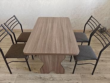 Бычуучу столдор: Ашкана үчүн үстөл, Колдонулган, Тик бурчтуу, Бүктөлбөгөн lalafo.kg да — 1 Бычуучу столдор: Ашкана үчүн үстөл, Колдонулган, Тик бурчтуу, Бүктөлбөгөн — 1