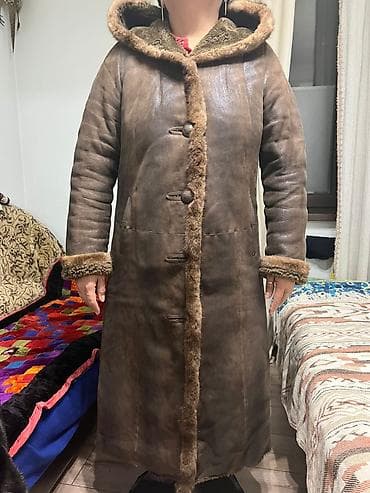 Дубленка, Классическая модель, Турция, Длинная модель, С капюшоном, 3XL at lalafo.kg Дубленка, Классическая модель, Турция, Длинная модель, С капюшоном, 3XL