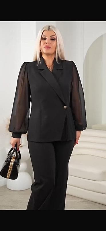 Блуза пиджак красная и черная цена 2500,Размер 48-54 at lalafo.kg Блуза пиджак красная и черная цена 2500,Размер 48-54