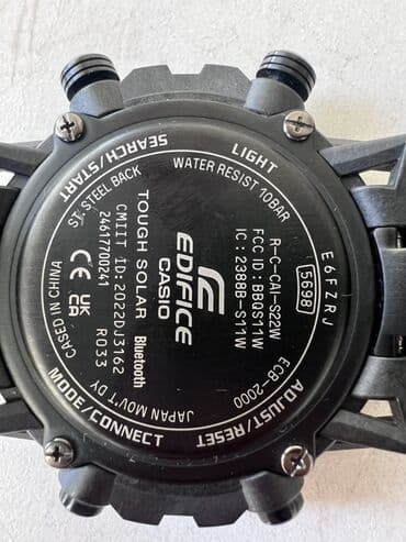 Линолеум: Спорттук сааттар саат, Casio (G-Shock), Таймер жана секунда өлчөгүч, Суу өткөрбөөчү, Эркектердики, Колдонулган lalafo.kg да — 2 Линолеум: Спорттук сааттар саат, Casio (G-Shock), Таймер жана секунда өлчөгүч, Суу өткөрбөөчү, Эркектердики, Колдонулган — 2