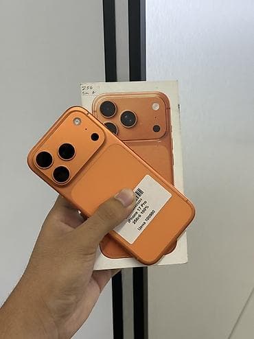 IPhone 17 Pro, Б/у, 256 ГБ, Оранжевый, Защитное стекло, Чехол, Кабель, В рассрочку, 100 % at lalafo.kg IPhone 17 Pro, Б/у, 256 ГБ, Оранжевый, Защитное стекло, Чехол, Кабель, В рассрочку, 100 %