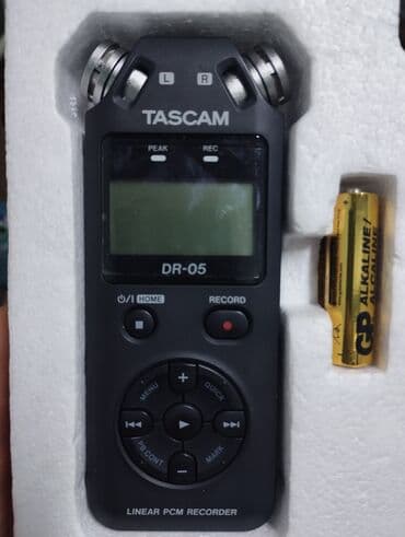 Продаю проф диктофон Tascam DR-05 Цена за один: 8000 Цена за два at lalafo.kg Продаю проф диктофон Tascam DR-05 Цена за один: 8000 Цена за два