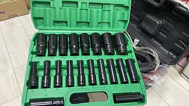 Набор ударных глубоких головок в кейсе - Тип: ударные удлинённые lalafo.kg да — 1 Набор ударных глубоких головок в кейсе - Тип: ударные удлинённые — 1