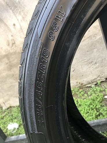 Продаю Летные шины 🛞 4 шт at lalafo.kg Продаю Летные шины 🛞 4 шт