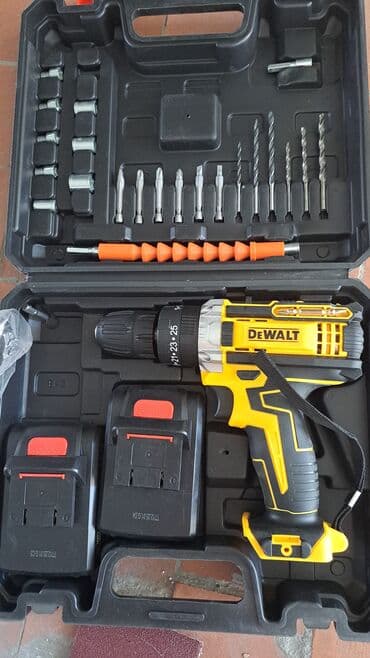 Шуруповерт девальт. цена 1200с. новый. щеточный. есть такой же без at lalafo.kg Шуруповерт девальт. цена 1200с. новый. щеточный. есть такой же без