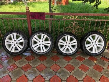 Литые Диски R 16 Honda, Комплект, отверстий - 4, Б/у at lalafo.kg Литые Диски R 16 Honda, Комплект, отверстий - 4, Б/у