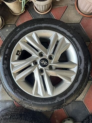 Дөңгөлөктөр монтажда 205 / 55 / R 16, Жай, Колдонулган, Комплект, Жеңил унаалар, Куйма, тешиктери - 5 lalafo.kg да Дөңгөлөктөр монтажда 205 / 55 / R 16, Жай, Колдонулган, Комплект, Жеңил унаалар, Куйма, тешиктери - 5