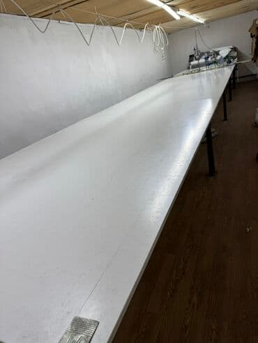 Закройный стол, Новый, цвет - Белый at lalafo.kg Закройный стол, Новый, цвет - Белый