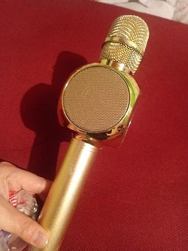 Инструментальные микрофоны: Микрафон караоке at lalafo.kg — 1 Инструментальные микрофоны: Микрафон караоке — 1