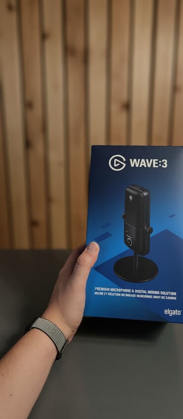 BishGeek312: Elgato Wave:3 USB микрофон — 8 500 сом (новый стоит в районе 13 000 at lalafo.kg BishGeek312: Elgato Wave:3 USB микрофон — 8 500 сом (новый стоит в районе 13 000