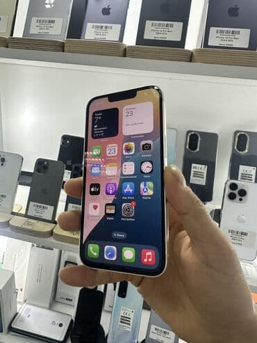 IPhone 13, 128 ГБ, Белый, 87 % at lalafo.kg IPhone 13, 128 ГБ, Белый, 87 %