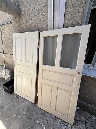 Продаю две двери каждая по 2500 Дерево Глухая дверь 84.5/195 Со at lalafo.kg Продаю две двери каждая по 2500 Дерево Глухая дверь 84.5/195 Со