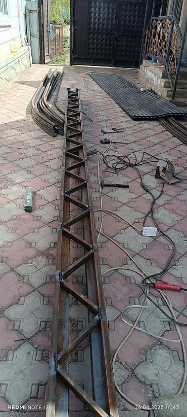 Металлическая ферма, Форма: Арка at lalafo.kg Металлическая ферма, Форма: Арка