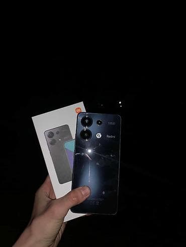 Redmi, Redmi Note 13, Новый, 128 ГБ, цвет - Черный, 2 SIM at lalafo.kg Redmi, Redmi Note 13, Новый, 128 ГБ, цвет - Черный, 2 SIM