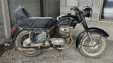 Мотоцикл ретро-класса, Восход 1965года, чёрного цвета. В рабочем at lalafo.kg Мотоцикл ретро-класса, Восход 1965года, чёрного цвета. В рабочем